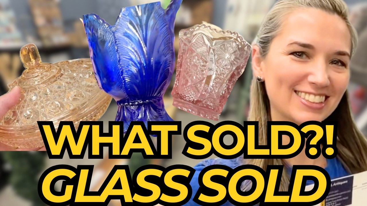 WHAT SOLD?! GLASS SOLD at Our Antique Store | Packing Online Orders in Elgin SC