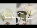 How To Press Roses Easy To Follow Instructions 2 Ways To Press Roses And A FREEBIE To Help You