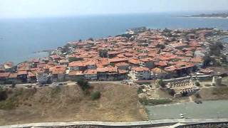 preview picture of video 'Old Nessebar From Air - Helicopter flight over Nessebar'