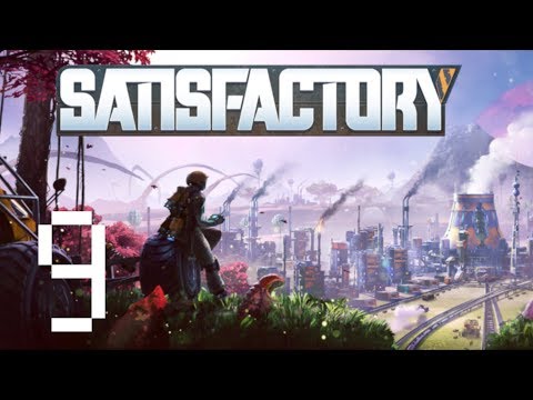 Factory Tour and Digging The Black Gold - Satisfactory (Part 9)