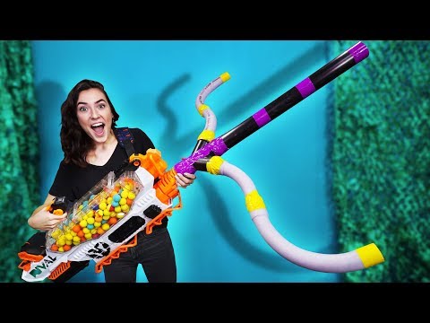 NERF DIY Build Your Weapon Challenge! Video