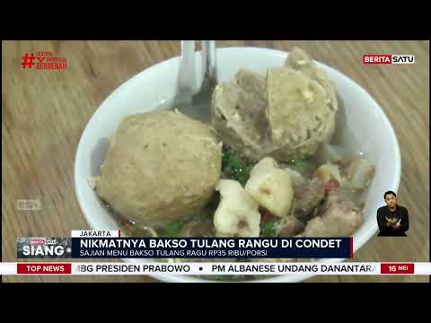 Bakso Tetelan Tulang Rangu Jadi Andalan Warung Mas Gepeng di Condet | Beritasatu