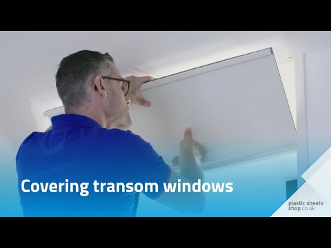 How to replace transom windows with HPL? | Plasticsheetsshop.co.uk