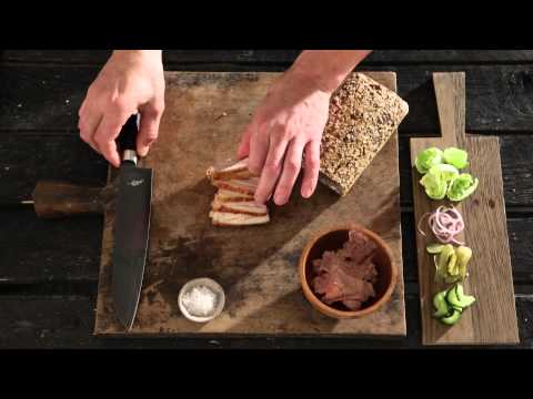 Svansø - Thomas Rode Andersen - Stenalderbrød med kylling.