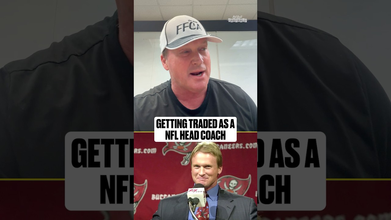 Jon Gruden had one of the most unique experiences in nfl history 🏈🤯 #raiders #buccaneers #nfl
