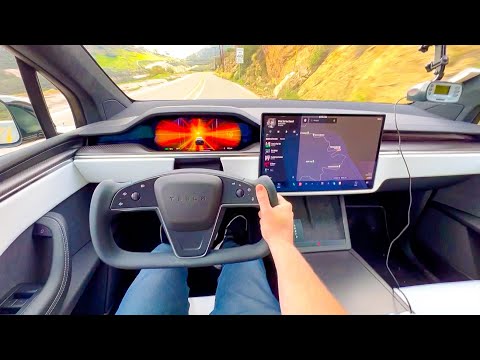 Tesla Model X Plaid POV Drive Review *0-60mph 2.3s!!*