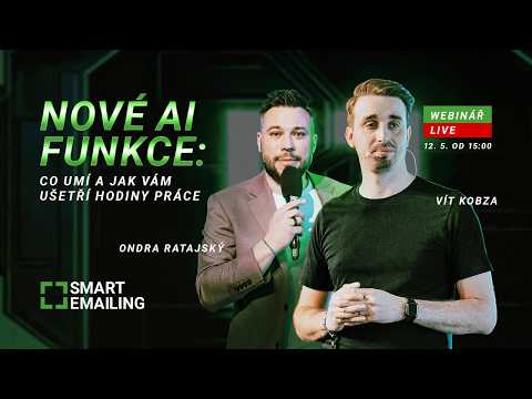SmartEmailing — záznam LIVE webináře natočený ve studiu FOTORI