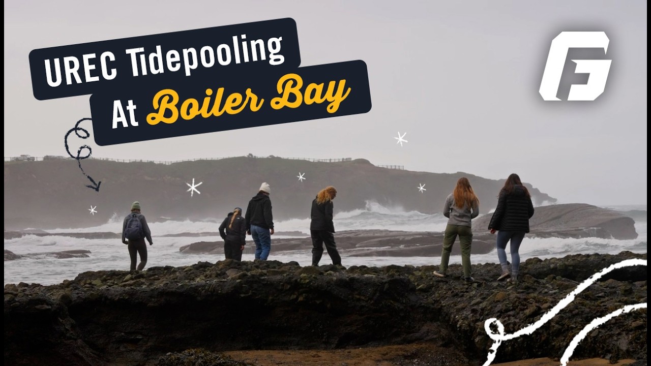 Watch video: University Recreation Visits Boiler Bay