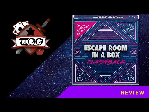 Escape Room in a Box Flashback Board Game Review