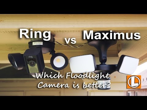 Ring Floodlight Cam vs Maximus Floodlight Camera - Features, Installation, Footage and Pricing. by LifeHackster