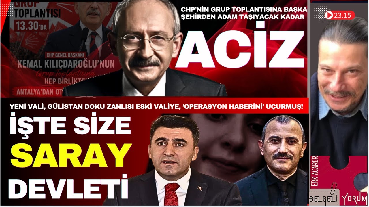 ACİZ- Grup Toplantısına Başka Şehiren Adam Taşıyor. Numan Kurtulmuş Yan Çizmeye Başladı #chp #özel