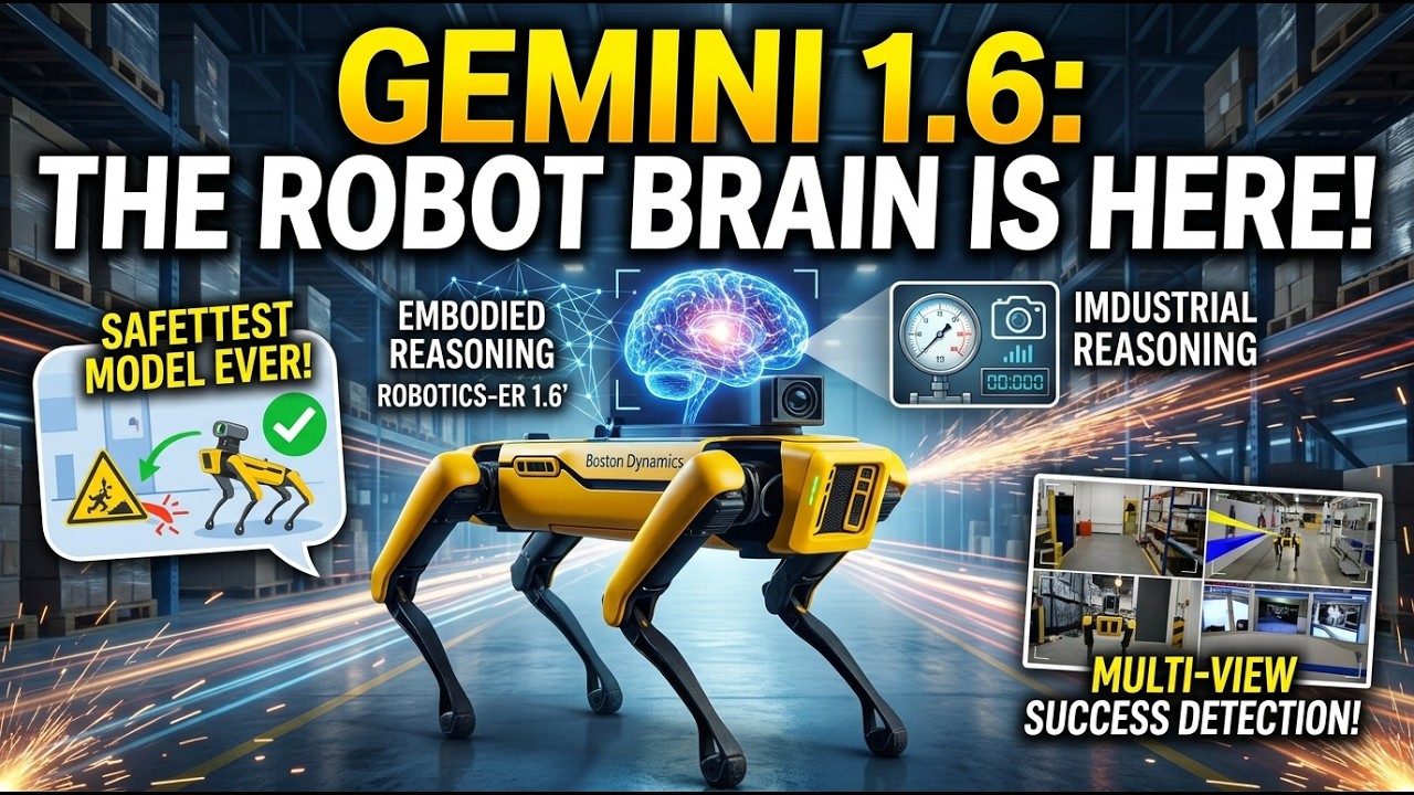 Meet Gemini Robotics-ER 1.6: Google DeepMind’s Huge Upgrade for Robots