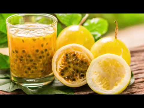 How to make passion fruit juice  | Health benefits of passion fruit | Antioxidants rich fruit |