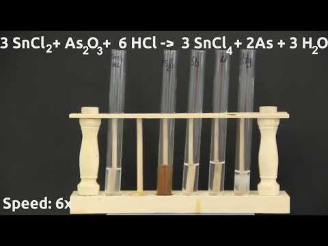 Arsen Qualitativer Nachweis