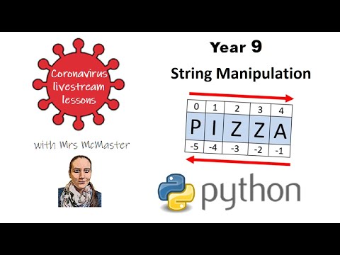 Year 9 String Manipulation 3