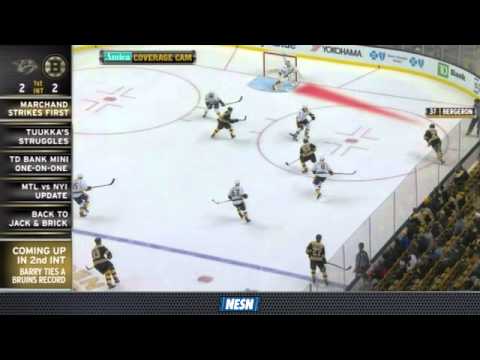 Brad Marchand Goes Top-Shelf To Give Bruins Lead Vs. Predators