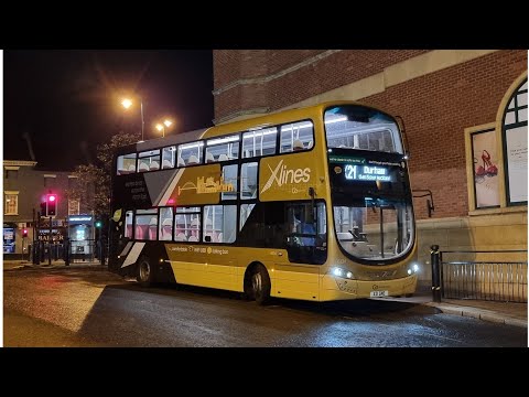 Go North East 6334 X21 GNE / BF63 HDC