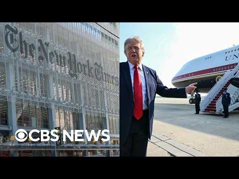 DOJ withdraws New York Times journalist subpoenas over Air Force One reporting