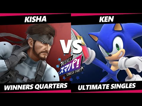 Sumapa 61 Winners Quarters - Kisha (Snake) Vs. KEN (Sonic) SSBU Ultimate Tournament