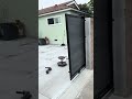 Automatic Sliding Gate with motor, Composite steel RV GATE
