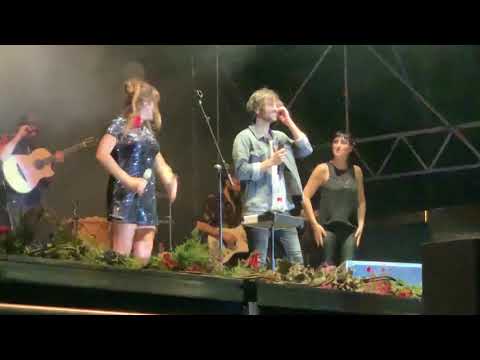 David Otero y Rozalén . Baile. Torrelavega. Vive la feria . 9-8-2019