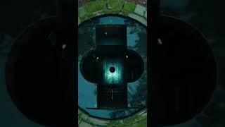 A secret entrance under the well. A secret base in the middle of the forest. #shorts