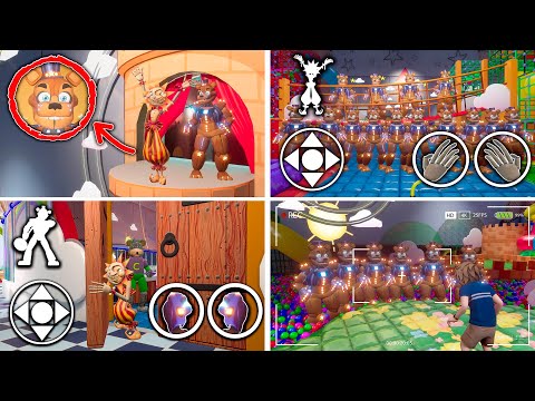 ALL NEO FREDDY Experiments in ONE Video! – FNAF Security Breach