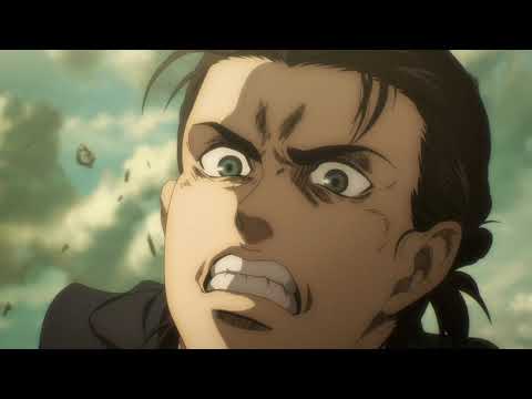 Galliard Attacks Eren, Marley Invades Paradis Island (Eng sub)