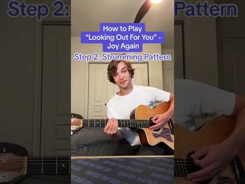 How to Play “Looking Out For You” - Joy Again 🎸 #guitartok #guitarlesson #guitartutorial