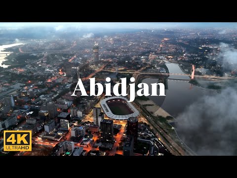 Experience the BEST Aerial Views of Abidjan Côte d'Ivoire in 4K!