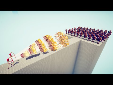 100x MINOTARUS vs 2x GODS - Totally Accurate Battle Simulator TABS