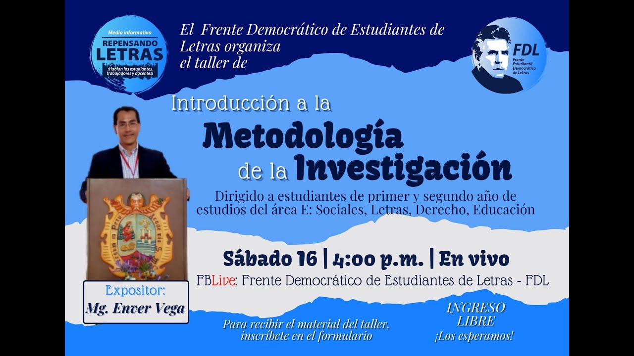 Introducción a la Metodología de la Investigación, UNMSM, 16OCT2021 EDITADO