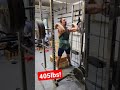Natty Prince MOGS THE GODS with 405lbs Box FRONT Squat