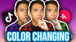 COLOR CHANGING CLOTHES TUTORIAL ON TIKTOK! (iOS &amp; Android) *NEW*
