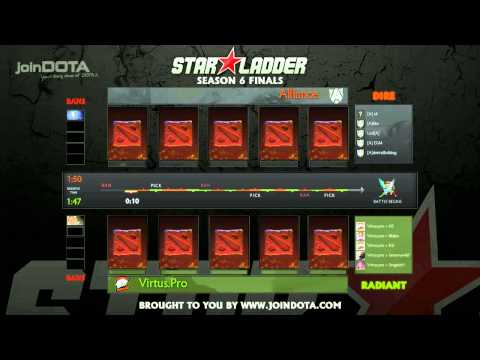 LIVE StarLadder LAN Finals - The Alliance vs VirtusPro WB Final 2000 CEST
