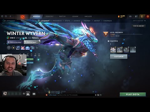 Winter Wyvern Healing Support Difficult Close Game 7.37d Ranked 1 Archon DOTA 2 Gameplay SupportMain
