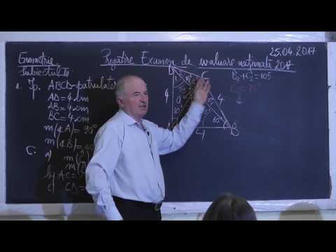 1/3 1474 Patrulater convex Triunghi Isoscel Echilateral Teorema Pitagora generalizata Piramida Cls 8