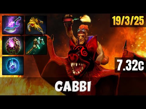 GABBI Batrider MID LANE Gameplay WITH 19 KILLS | Dota 2 Full Game