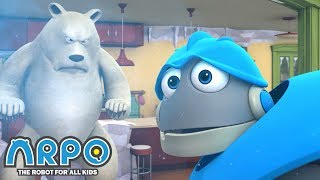 지금은 빙하시대 ・ 재미있는 어린이 만화! ・ 로봇알포 Arpo The Robot