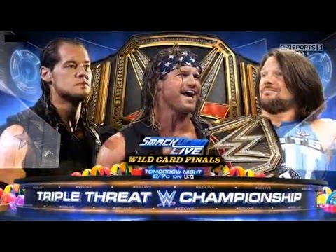SMACKDOWN LIVE/28 DECEMBER{12/28/2016}WILD CARD FINALS]