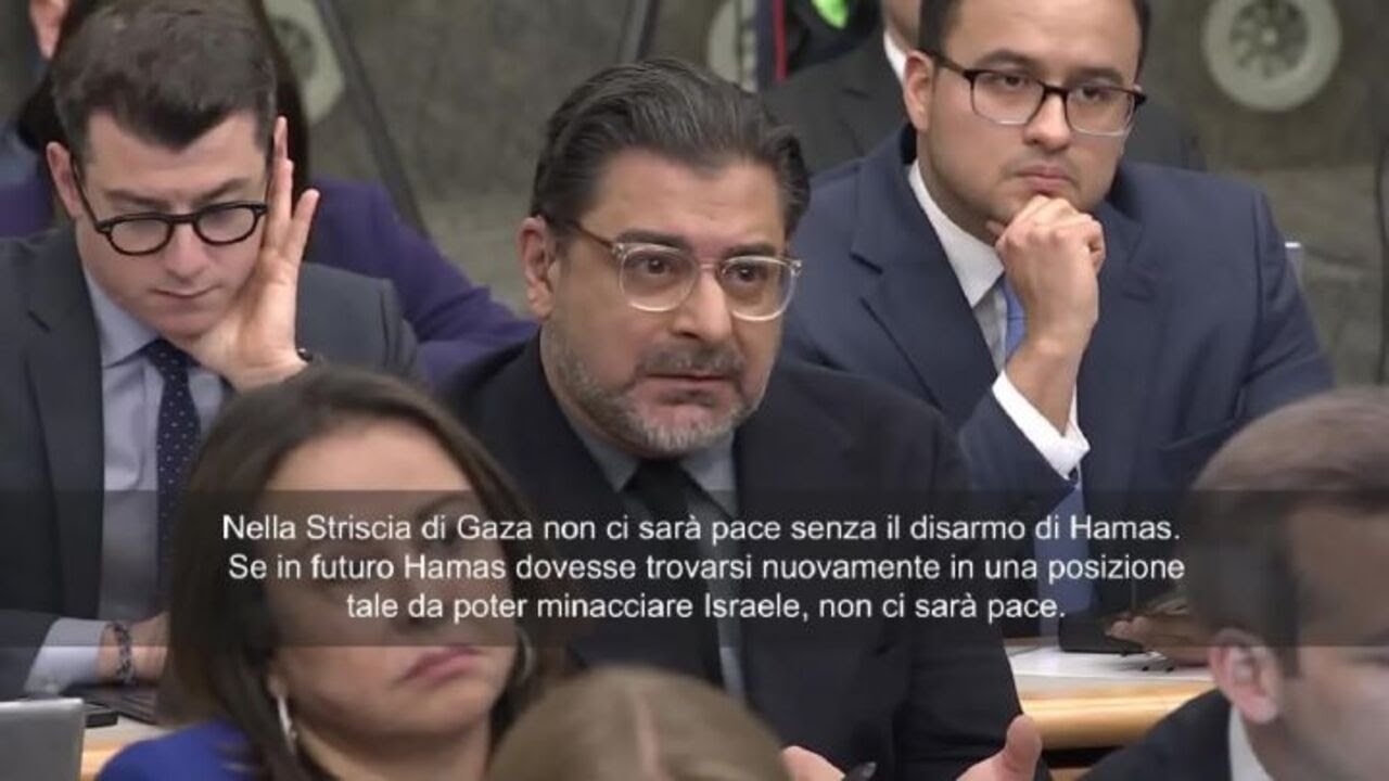 Il Segretario di Stato Usa Rubio: Nessuna pace a Gaza senza il disarmo di Hamas