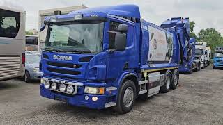 Scania P310DB6X2*4MNB JOAB Anaconda Twin 18.9cubic Methangas garbage truck | Image 4 - Autoline