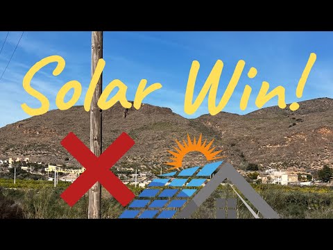Our Off-Grid Solar Solution: Powering Our Spanish Farm for Less!