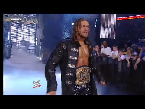 WWE Edge Entrance Armageddon 2008