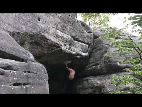 Brutus Low Start - 8A+ (V12) - First Ascent