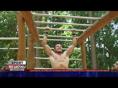 Lanškroun: Za Střelnicí se konala historicky první soutěž v posilování vlastní vahou