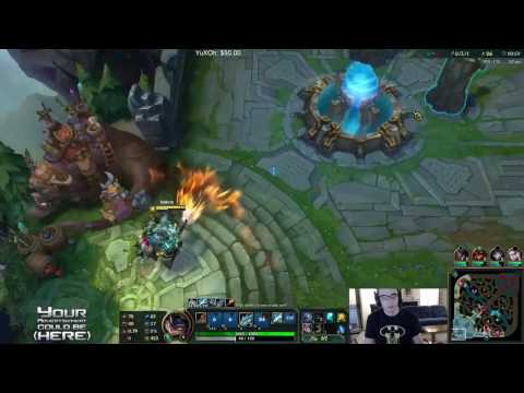 League Of Legends S6 — Valkrin as Rumble Jungle vs Lee Sin  Ranked Challenger Gameplay