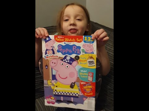 Fun and Learning with a Peppa Pig Magazine!