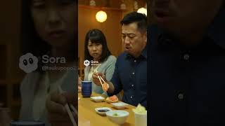 寿司屋の大将ぽぽちゃん