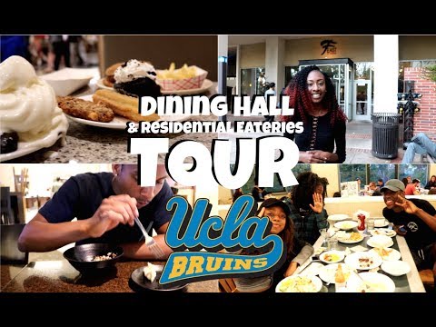 UCLA Dining Hall Tour | Residential Eateries